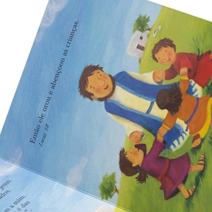 A Bíblia Do Bebê | Letra Normal | TNL | Capa Dura Ilustrada Azul