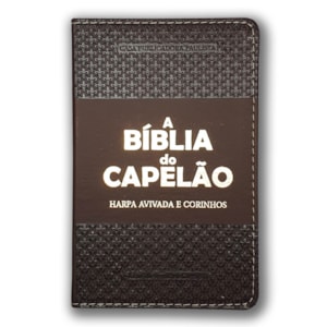 A Bíblia do Capelão | ARC | Letra Grande | Harpa Avivada | Capa Marrom