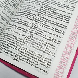 A Bíblia do Capelão | ARC | Letra Grande | Harpa Avivada | Capa Pink