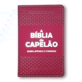 A Bíblia do Capelão | ARC | Letra Grande | Harpa Avivada | Capa Pink