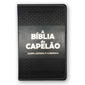 A Bíblia do Capelão | ARC | Letra Grande | Harpa Avivada | Capa Preta