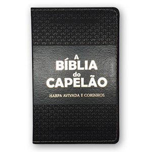 A Bíblia do Capelão | ARC | Letra Grande | Harpa Avivada | Capa Preta
