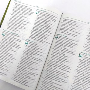 A Bíblia do Pregador | ARA | Letra Normal | Capa PU Verde e Preta