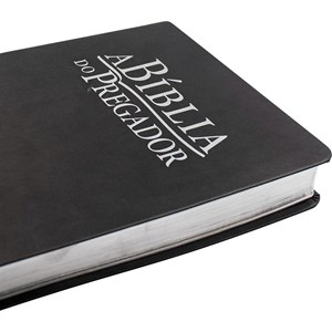 A Bíblia do Pregador | ARC | Letra Normal | Capa Luxo Cinza Escuro