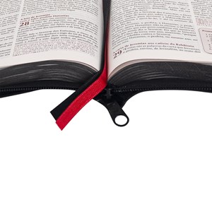 A Bíblia do Pregador | ARC | Letra Normal | Capa Luxo Preta C/ Zíper