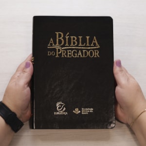 Segunda imagem do produto A Bíblia do Pregador | ARC | Letra Normal | Capa PU Preta Nobre