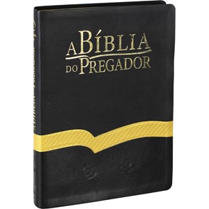 A Bíblia do Pregador | Letra Normal | ARA | Capa Preta Luxo
