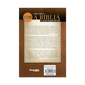 Segunda imagem do produto A Bíblia e Como Chegou Até Nós | John Mein