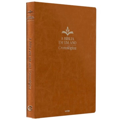 A Bíblia Em Um Ano | Cronológica | NVI | Capa Luxo Caramelo
