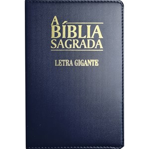 A Bíblia Sagrada | ACF | Letra Gigante | Capa Luxo Azul