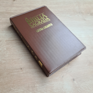 A Bíblia Sagrada | ACF | Letra Gigante | Capa Luxo Marrom