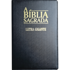 A Bíblia Sagrada | ACF | Letra Gigante | Capa Luxo Preta
