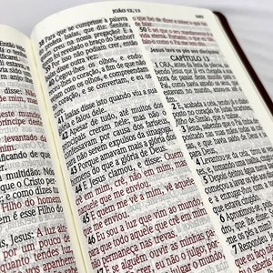 A Bíblia Sagrada | ACF | Mega Legível | Capa Luxo Mogno