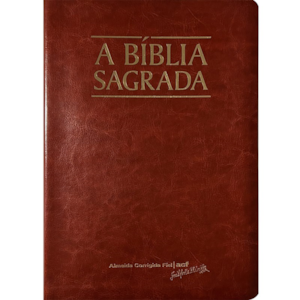 Segunda imagem do produto A Bíblia Sagrada | ACF | Mega Legível | Capa Luxo Mogno