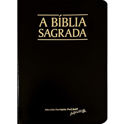 A Bíblia Sagrada | ACF | Mega Legível | Capa Luxo Preta