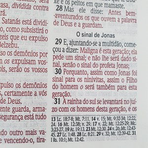 A Bíblia Sagrada | ACF | Super Legível | Rosas