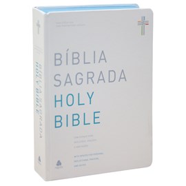 A Bíblia Sagrada Holy Biblie Peace | Bilíngue Português E Inglês | Nova Versão Internacional