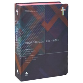 A Bíblia Sagrada Holy Biblie Union | Bilíngue Português E Inglês | Nova Versão Internacional