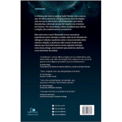 Segunda imagem do produto A Ciência pode explicar tudo? | John C. Lennox