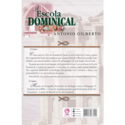 Segunda imagem do produto A Escola Dominical | Antonio Gilberto da Silva