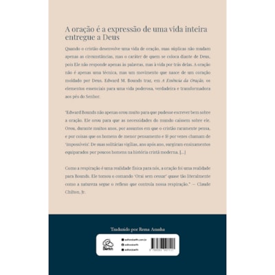 Segunda imagem do produto A Essência da Oração | Edward M. Bounds