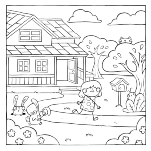 Segunda imagem do produto A Festa da Baratinha | Livro de Colorir | Rafaella Tuma