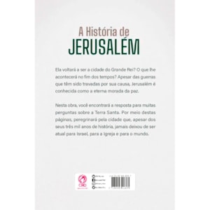 Segunda imagem do produto A História de Jerusalém | Claudionor Correa de Andrade