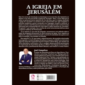 Segunda imagem do produto A Igreja em Jerusalém | José Gonçalves