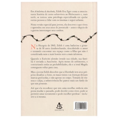 Segunda imagem do produto A Jovem Bailarina de Auschwitz | Edith Eva Eger