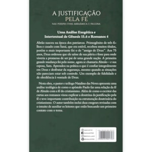Segunda imagem do produto A Justificação Pela Fé | Natalino das Neves