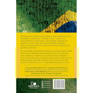 Segunda imagem do produto A Laicidade colaborativa brasileira | Thiago Rafael Vieira e Jean Marques Regina