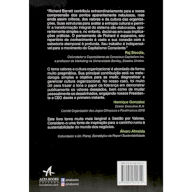 Segunda imagem do produto A Organização Dirigida por Valores | Richard Barrett