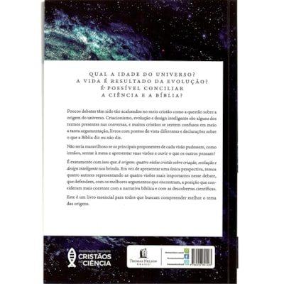 Segunda imagem do produto A Origem | Ken Ham, Hugh Ross, Deborah B. Haarsma e Stephen C. Meyer