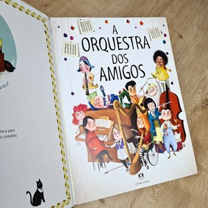 A Orquestra dos Amigos | Livro Musical