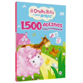 A Ovelha Rosa e Seus Amigos | 1500 Adesivos para Professores
