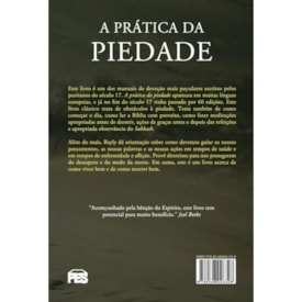 Segunda imagem do produto A Prática da Piedade | Lewis Bayly