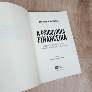 A Psicologia Financeira | Morgan Housel