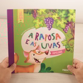 Segunda imagem do produto A Raposa e as Uvas | Humildade | Lê pra Mim