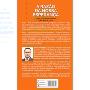 Segunda imagem do produto A Razão da Nossa Esperança | Valmir Nascimento