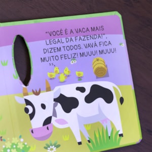 A Vaca Vavá | Livro com Pelúcia | 1 a 4 Anos