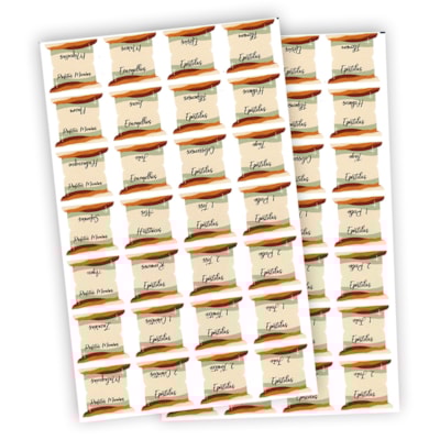 Abas Adesivas para Bíblias | Marcador Índice Minimalista