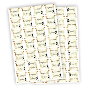 Abas Adesivas para Bíblias | Marcador Índice Nada Sera Capaz