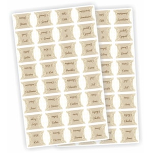 Abas Adesivas para Bíblias | Marcador Índice Pomba Tom Pastel