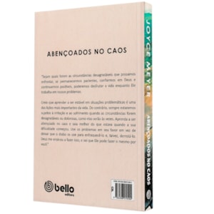 Segunda imagem do produto Abençoados no Caos | Joyce Meyer