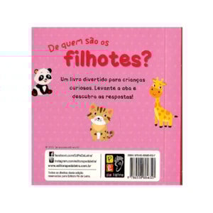 Segunda imagem do produto Abra E Descubra! De Quem São Os Filhotes?