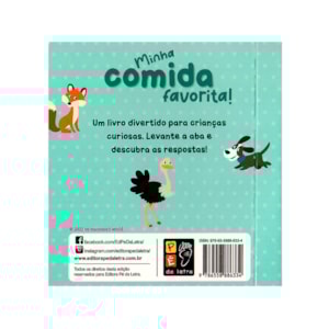 Segunda imagem do produto Abra E Descubra! Minha Comida Favorita!