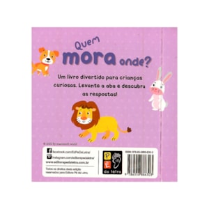 Segunda imagem do produto Abra E Descubra! Quem Mora Onde?