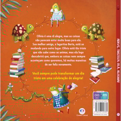 Segunda imagem do produto Adeus, Tristeza. Olá, Alegria! | Ciranda Cultural