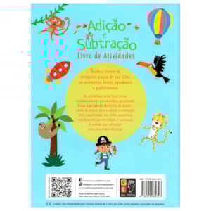 Segunda imagem do produto Adição E Subtração | Livro De Atividades | Penny Worms