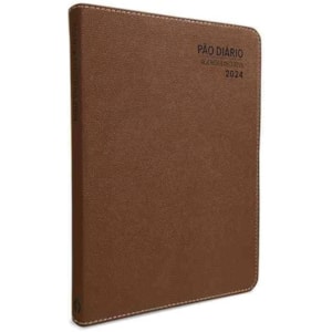 Agenda Executiva 2024 | Capa Luxo Marrom